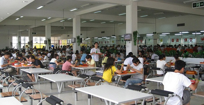 食堂就餐場(chǎng)景